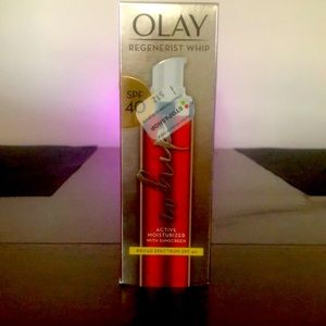 Olay regenerist whip spf 40 active moisturizer with sunscreen